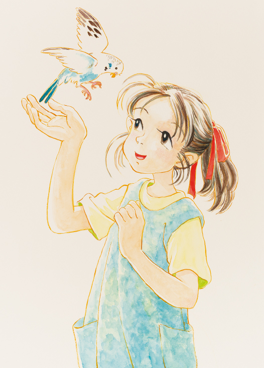 《 ぴっぴら帳（ノート）》1巻カバー、2000年 ©こうの史代／コアミックス